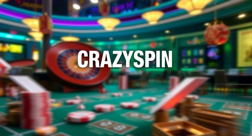 Live dealers and slot thrills at CRAZYSPIN777 casino